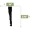 Ekena Millwork WM445 - 3 1/4"H x 5/8"P x 96"L Casing Moulding, PVC WM445X96SWPV - alternate 2